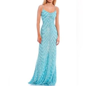 B. Darlin Bodycon Sequin Gown